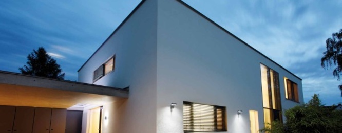 Außen­beleuchtung bei MVD-Elektro in Hafenlohr-Windheim
