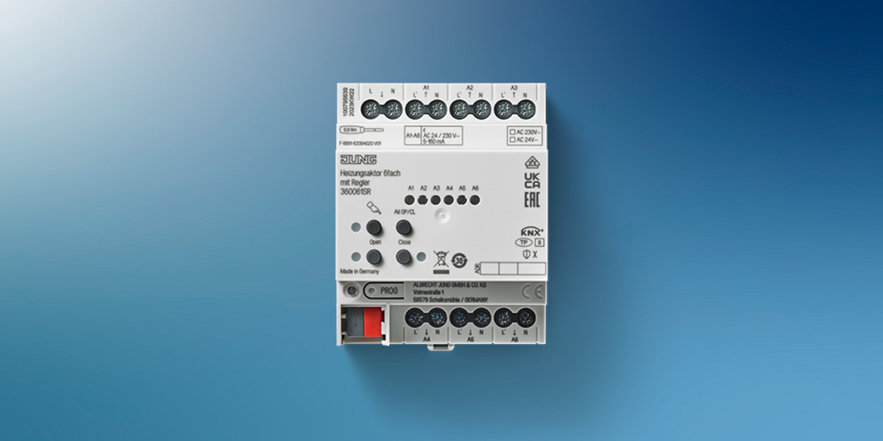 KNX Heizungsaktor 6-fach bei MVD-Elektro in Hafenlohr-Windheim