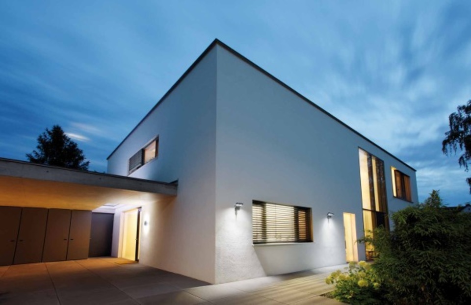 Aussenbeleuchtung bei MVD-Elektro in Hafenlohr-Windheim