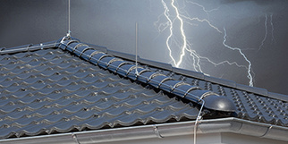 Äußerer Blitzschutz bei MVD-Elektro in Hafenlohr-Windheim