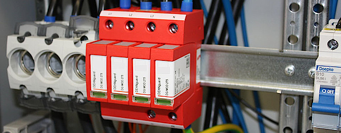 Über­spannungs­schutz bei MVD-Elektro in Hafenlohr-Windheim